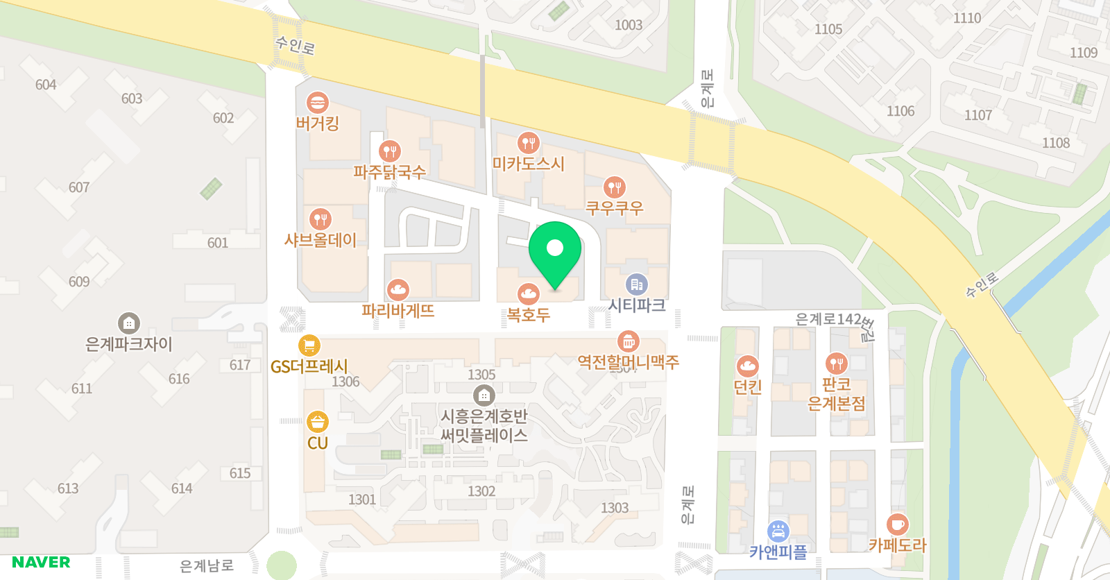 연세대 태권도 은계점 점핑클럽 위치