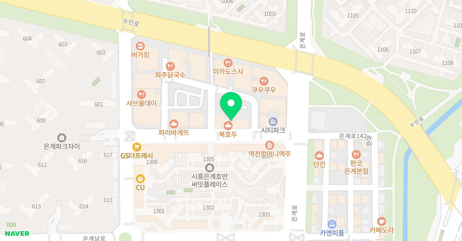 은계더(THE)최강학원 위치
