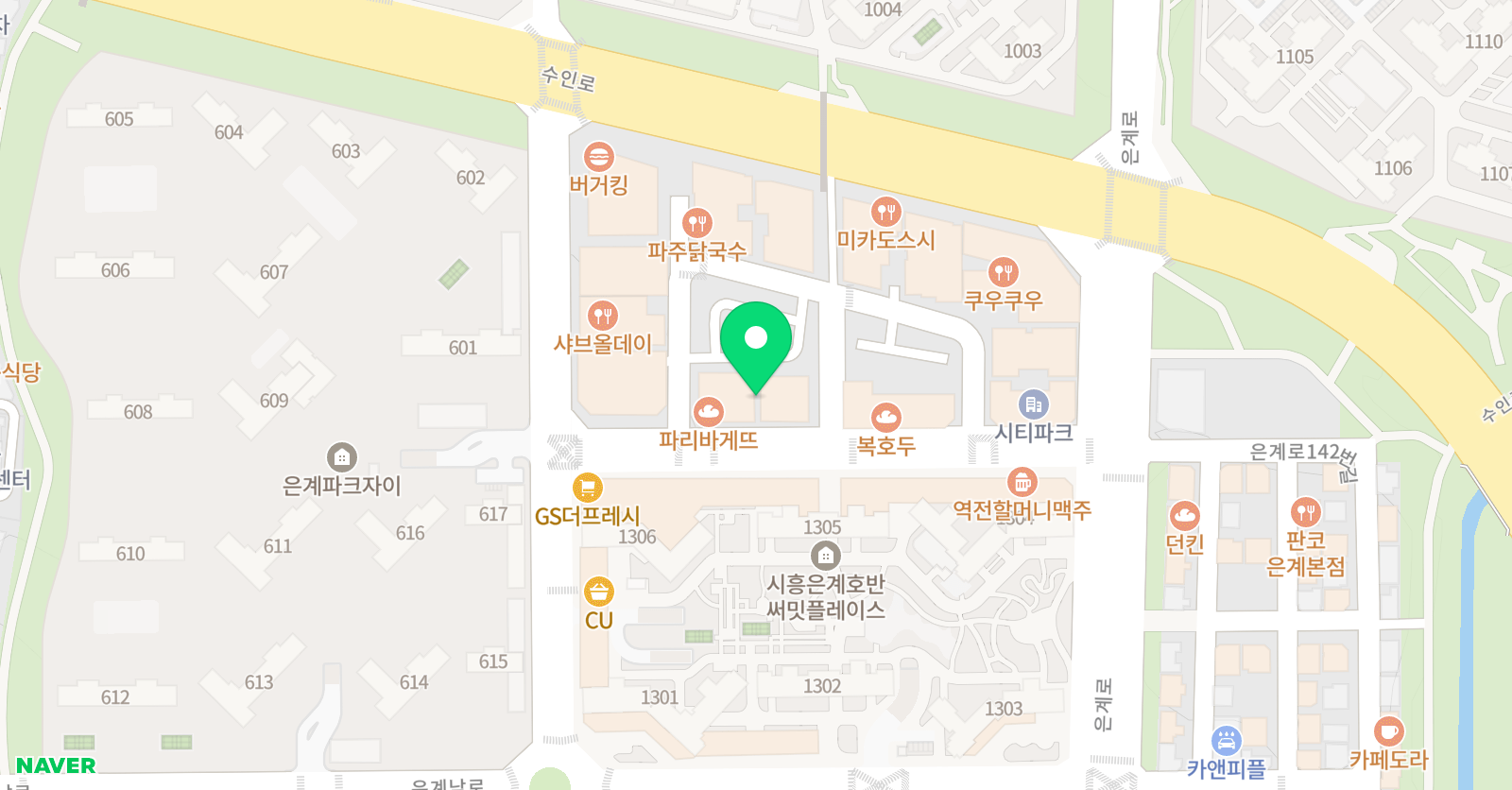 은계 해법 수학교실 위치