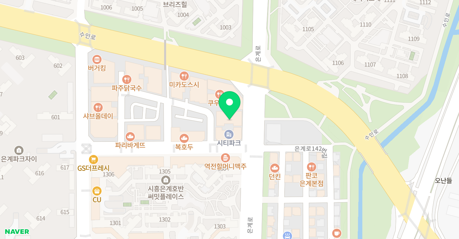 솔루니 논술교습소 은계 위치