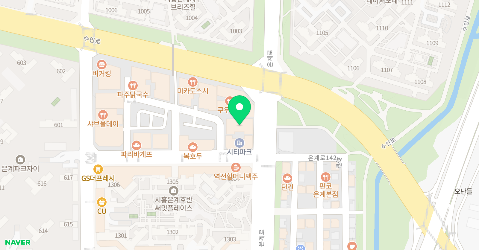 파고다주니어 어학원 은계분원 위치