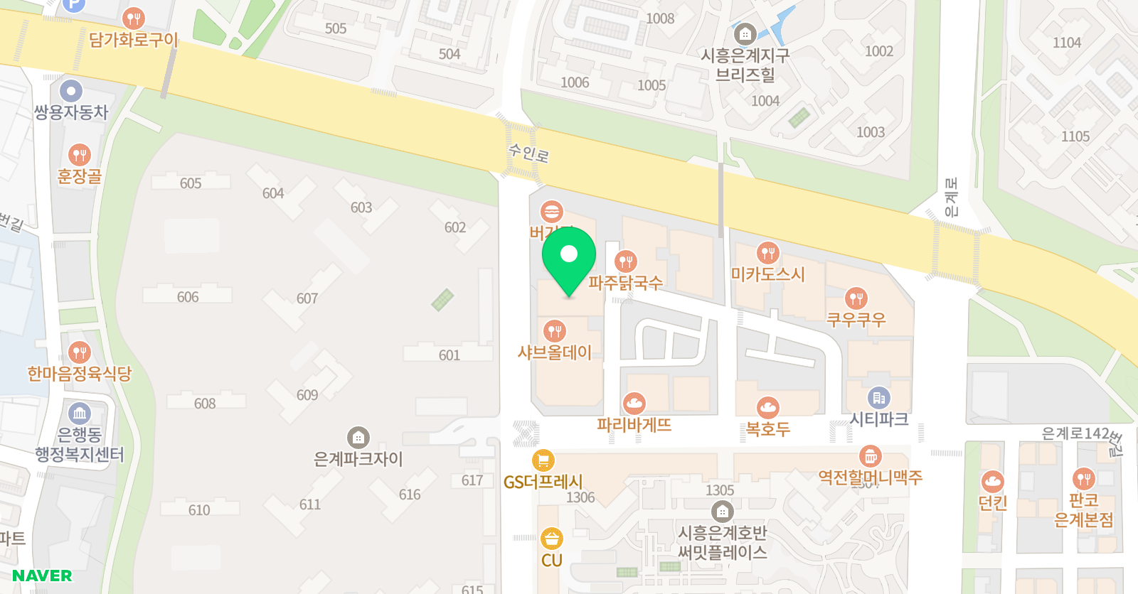 K타이거즈 은계관 위치