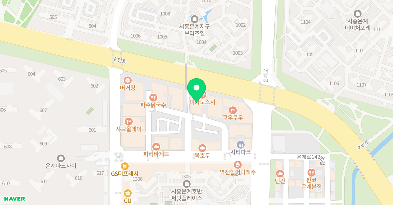 1타 수학전문학원 위치