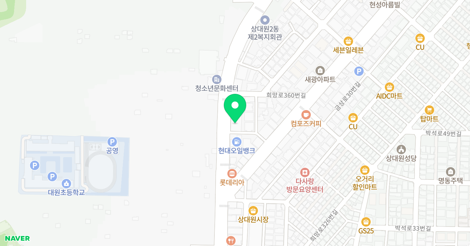 JTA LINE특공무술&파워점핑줄넘기 학원 위치