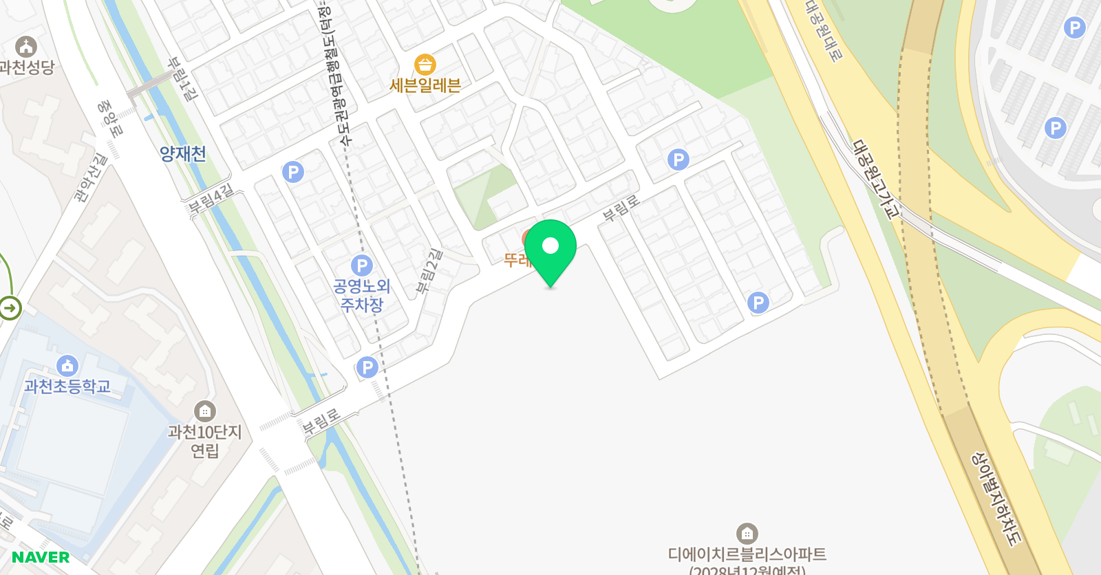 스마트해법 수학 부림동점 위치