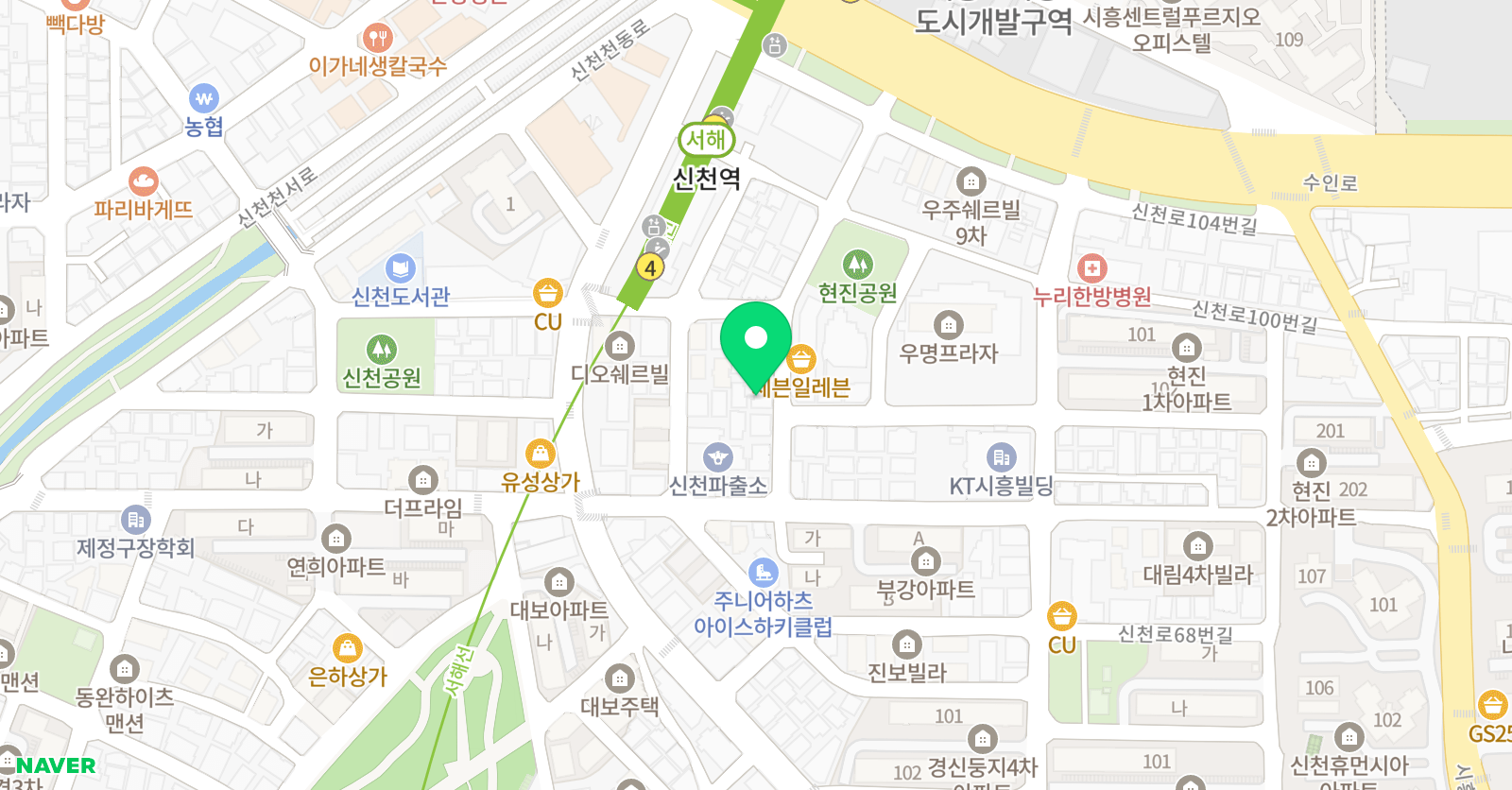 차오름 수학교습소 위치