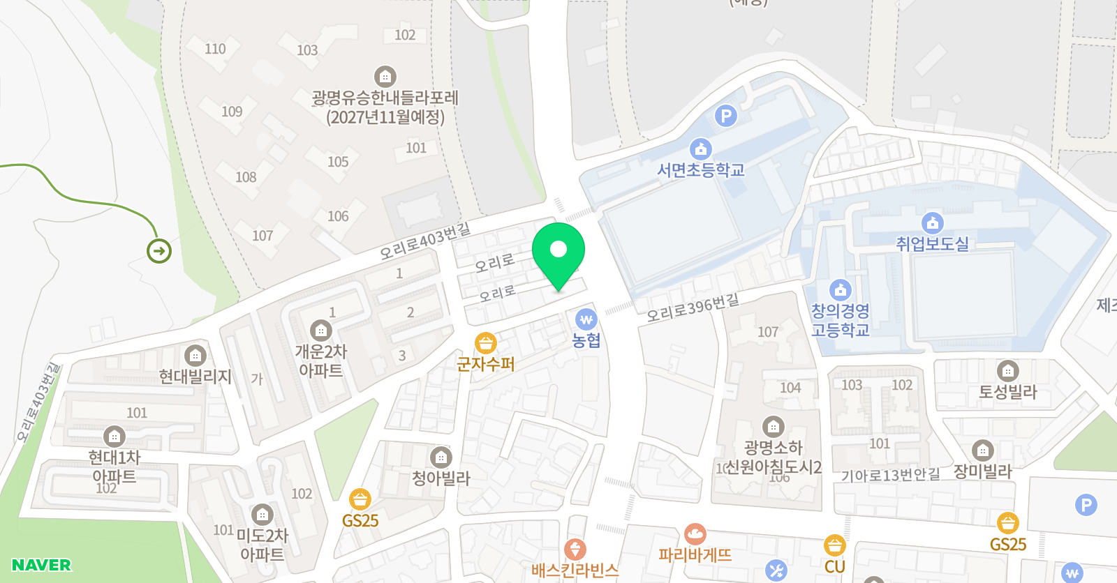 레브발레 학원 위치
