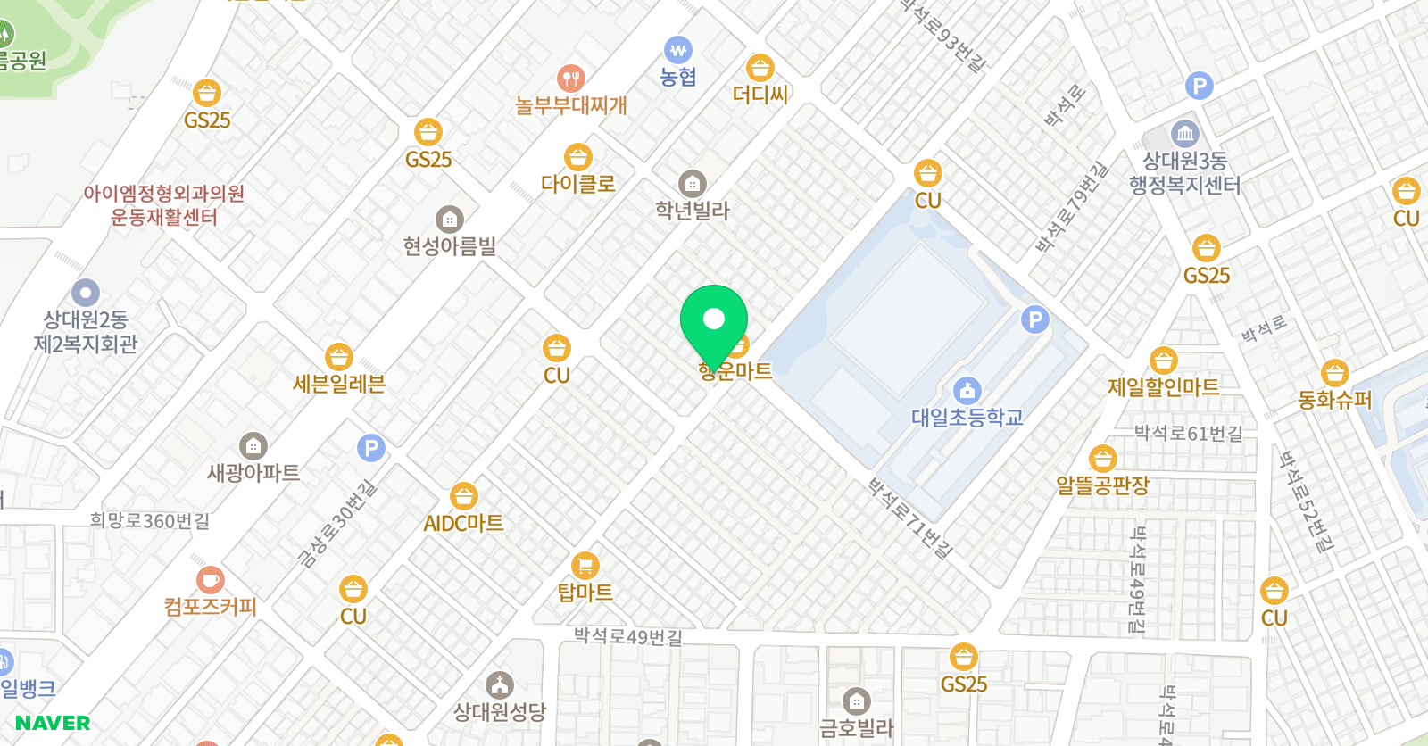 대일푸르넷 위치