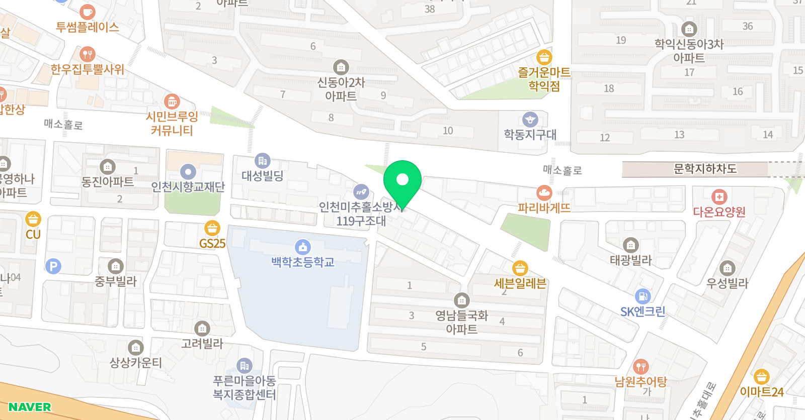 제이티 영어학원 위치
