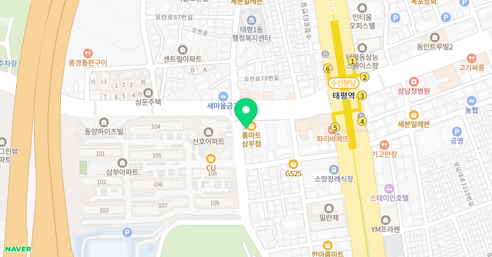 파트너 과학국어학원 위치