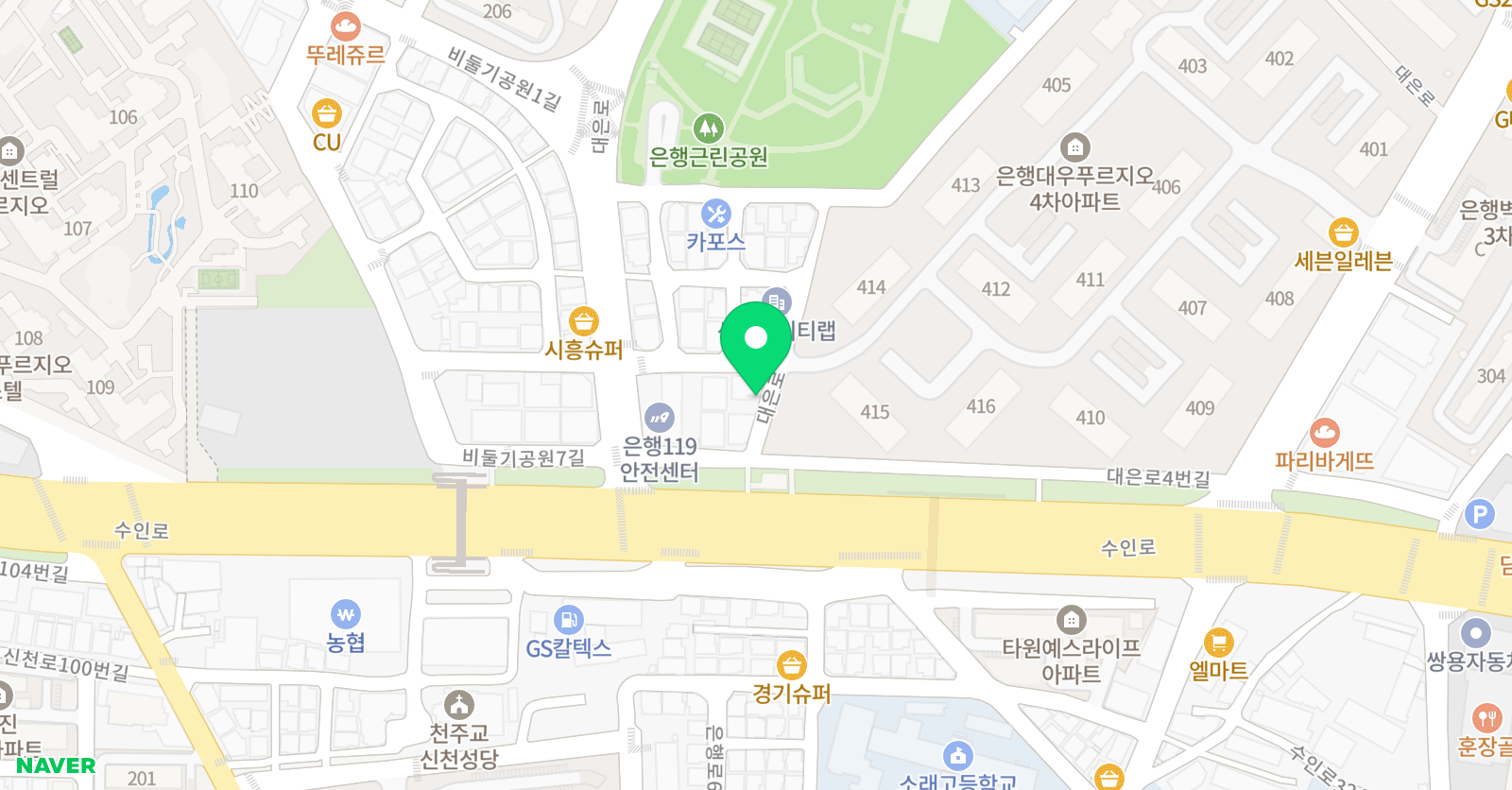 롯시니음악학원 위치