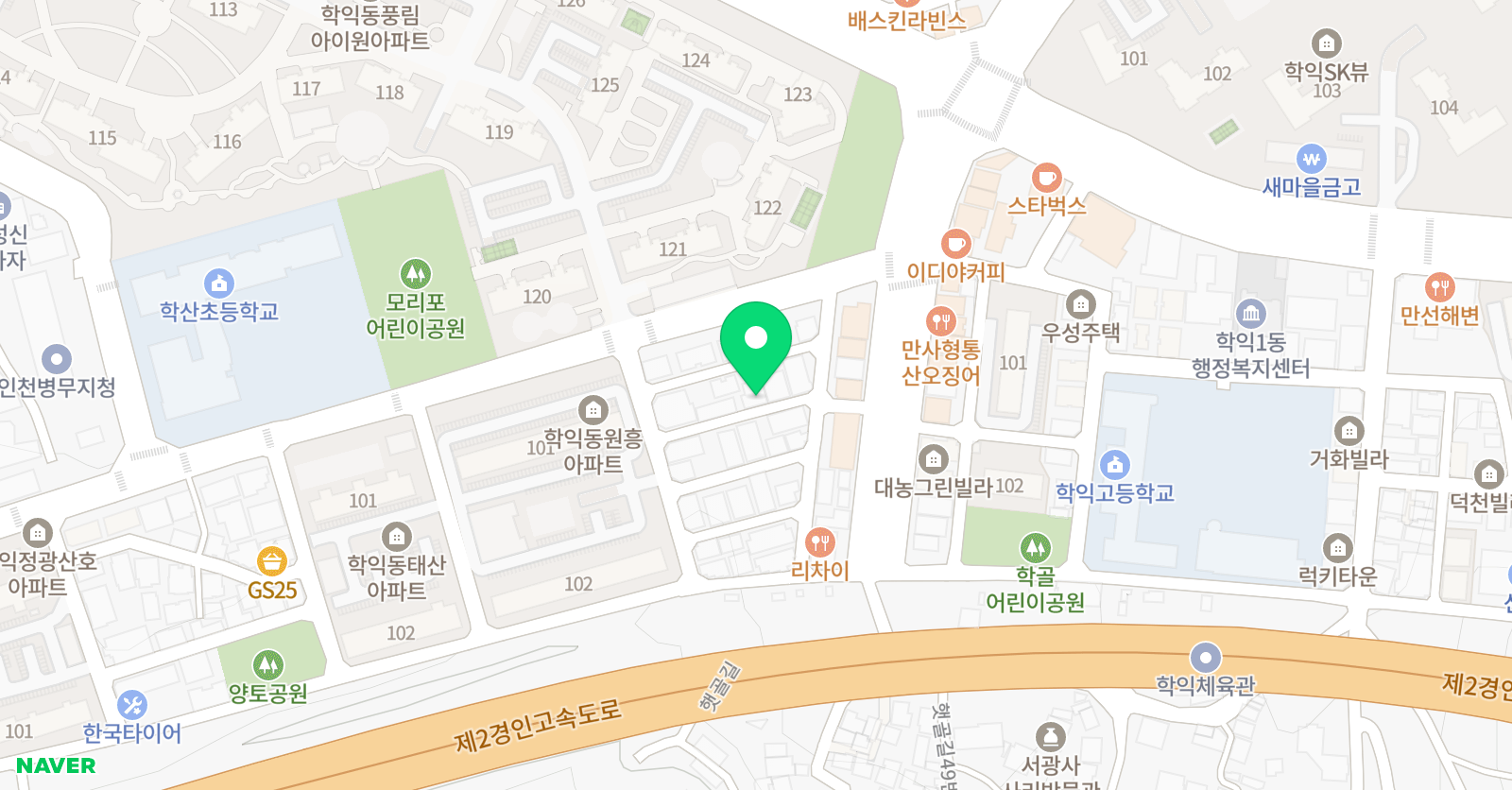 뉴튼 수학교실 위치