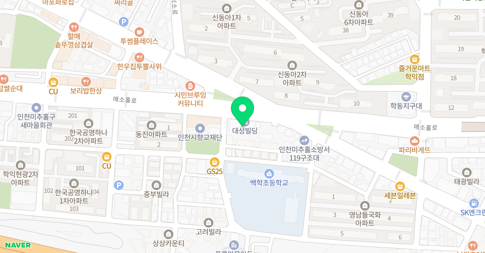 아이엠 미술학원 위치