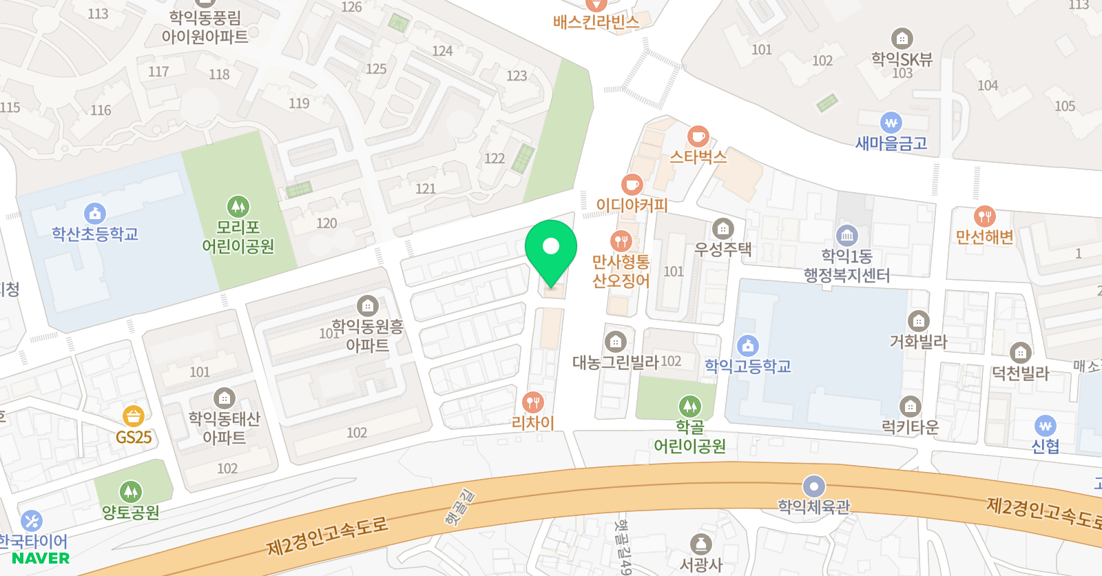 마스터 수학교습소 위치