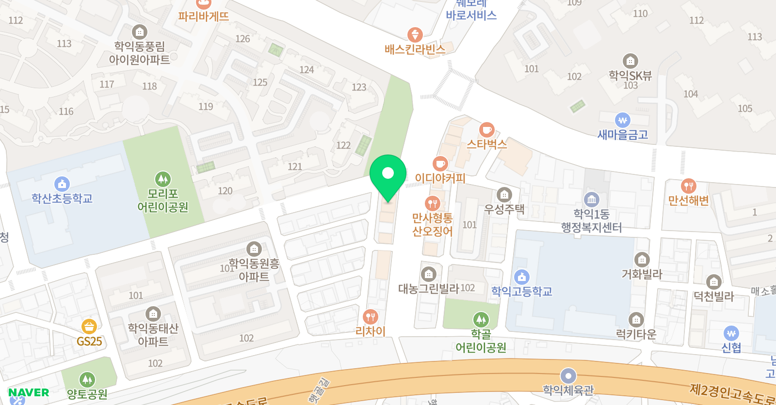 코드 미술학원 위치