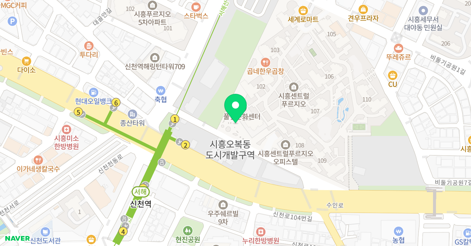 생각나무 독서토론논술교습소 위치
