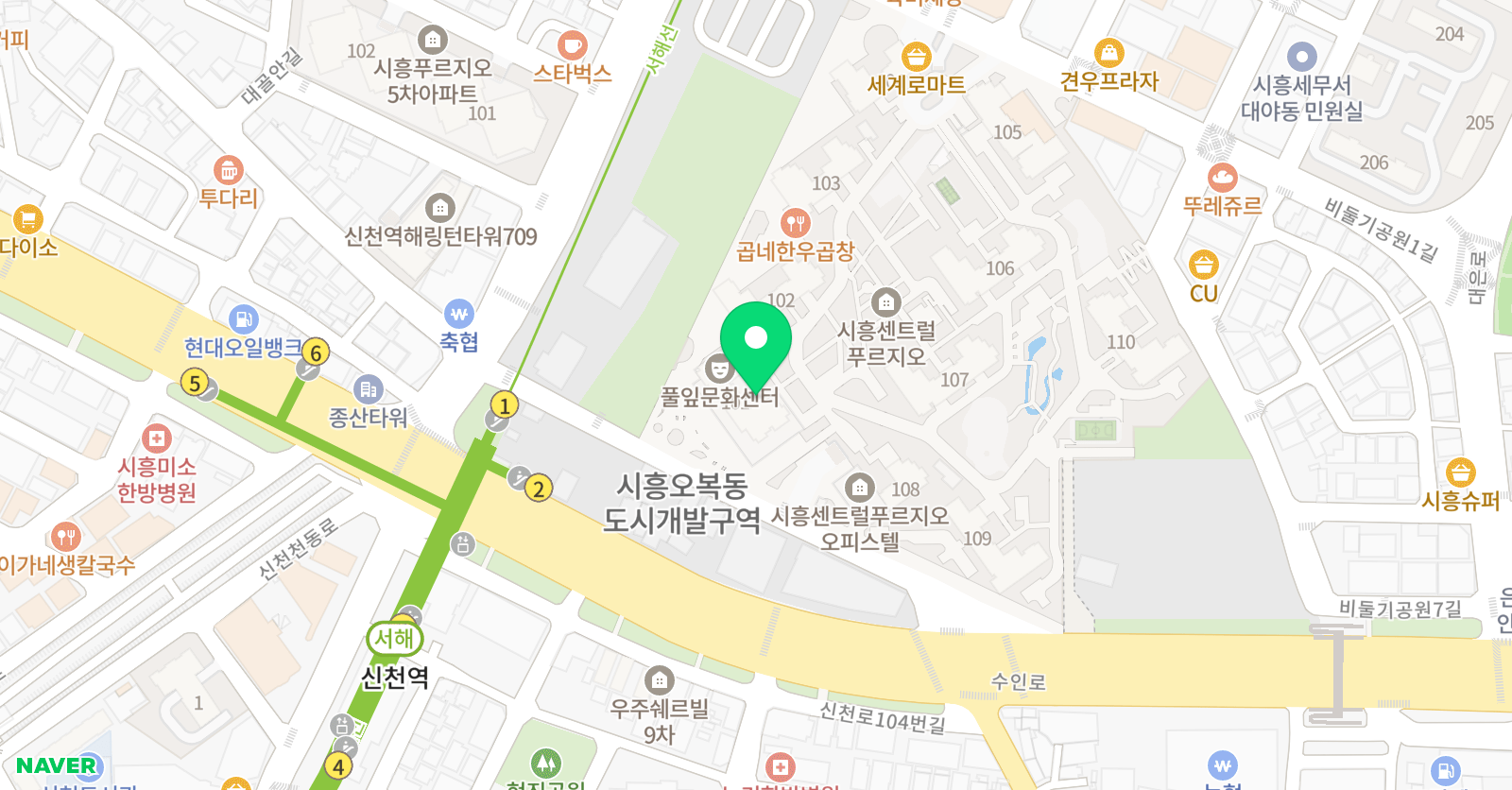진 수학전문학원 위치