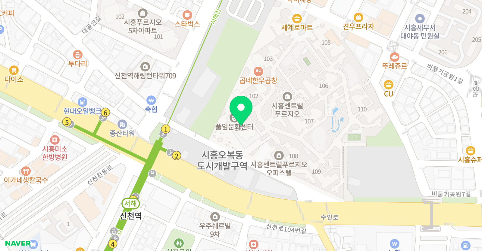 루체 음악학원 위치