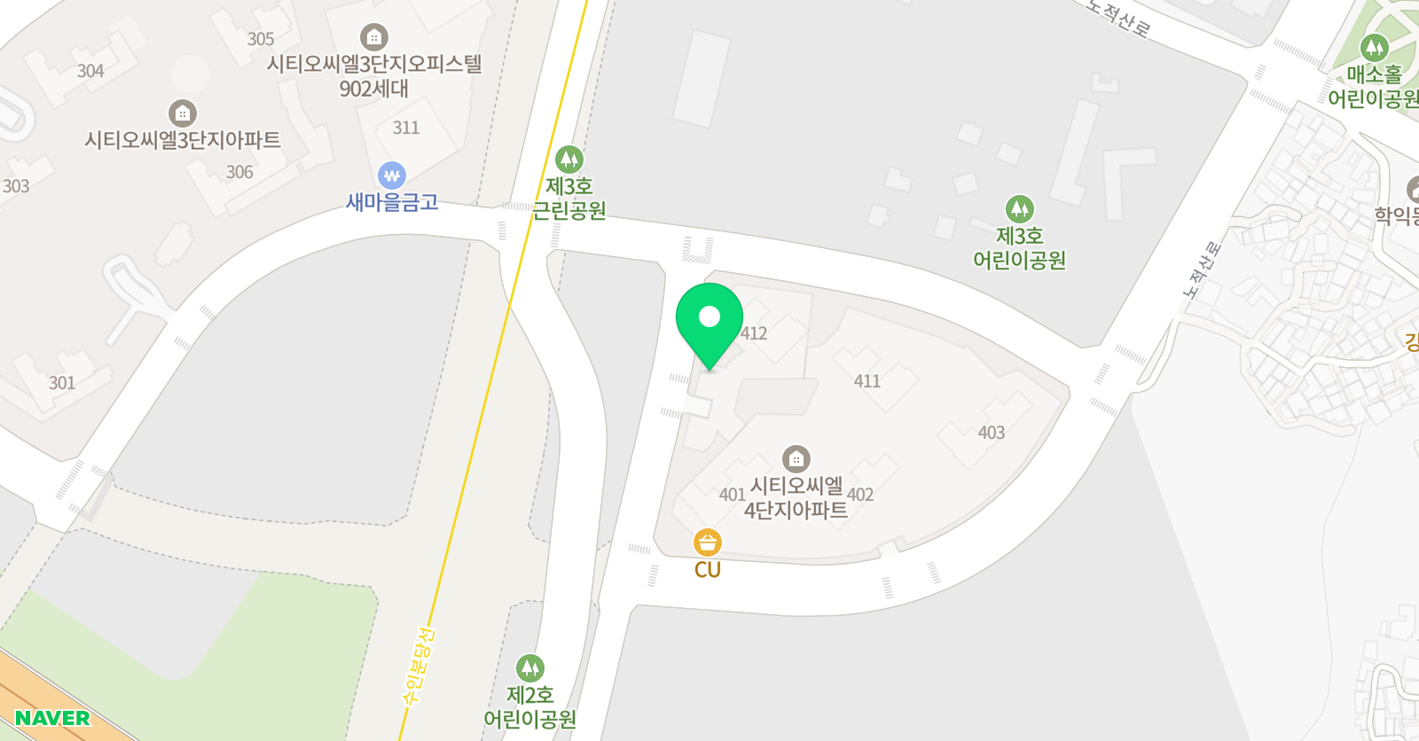 씨더힐글로벌 어학원 위치
