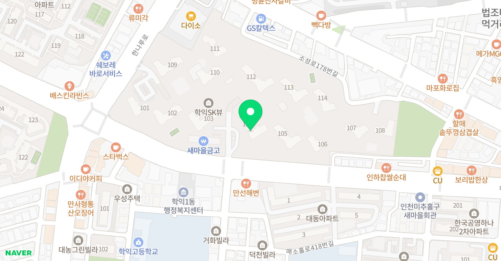 토론하는아이들 학익 SK GLE 센터 위치