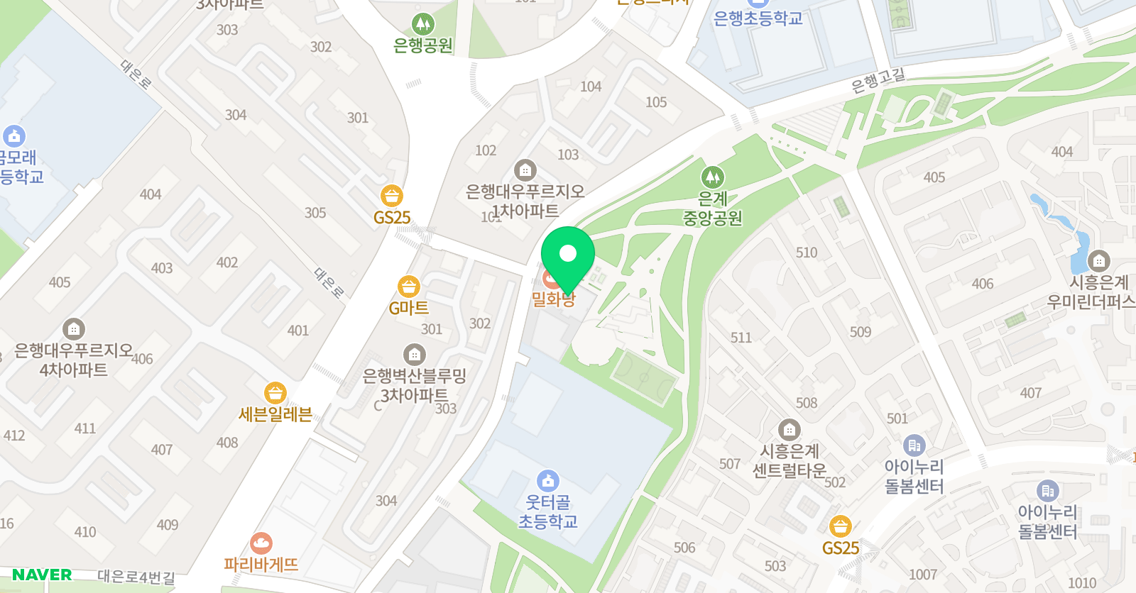 조이런 보습학원 위치