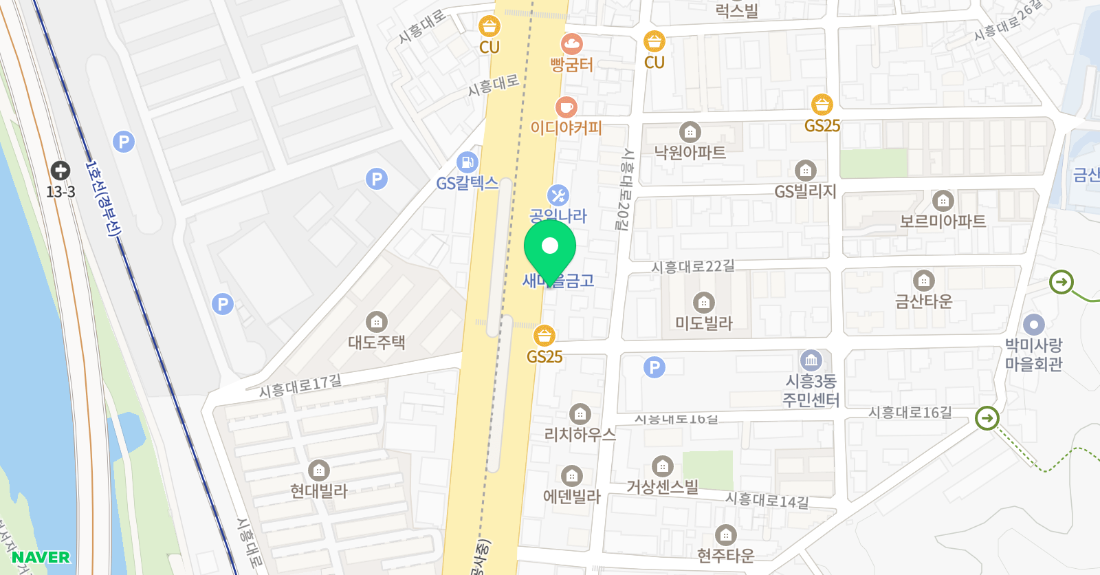 예바 미술교습소 위치