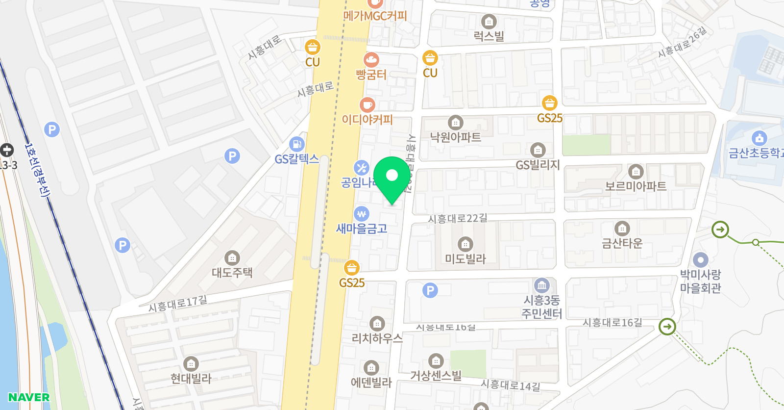 화랑태권도 점프윙스 위치