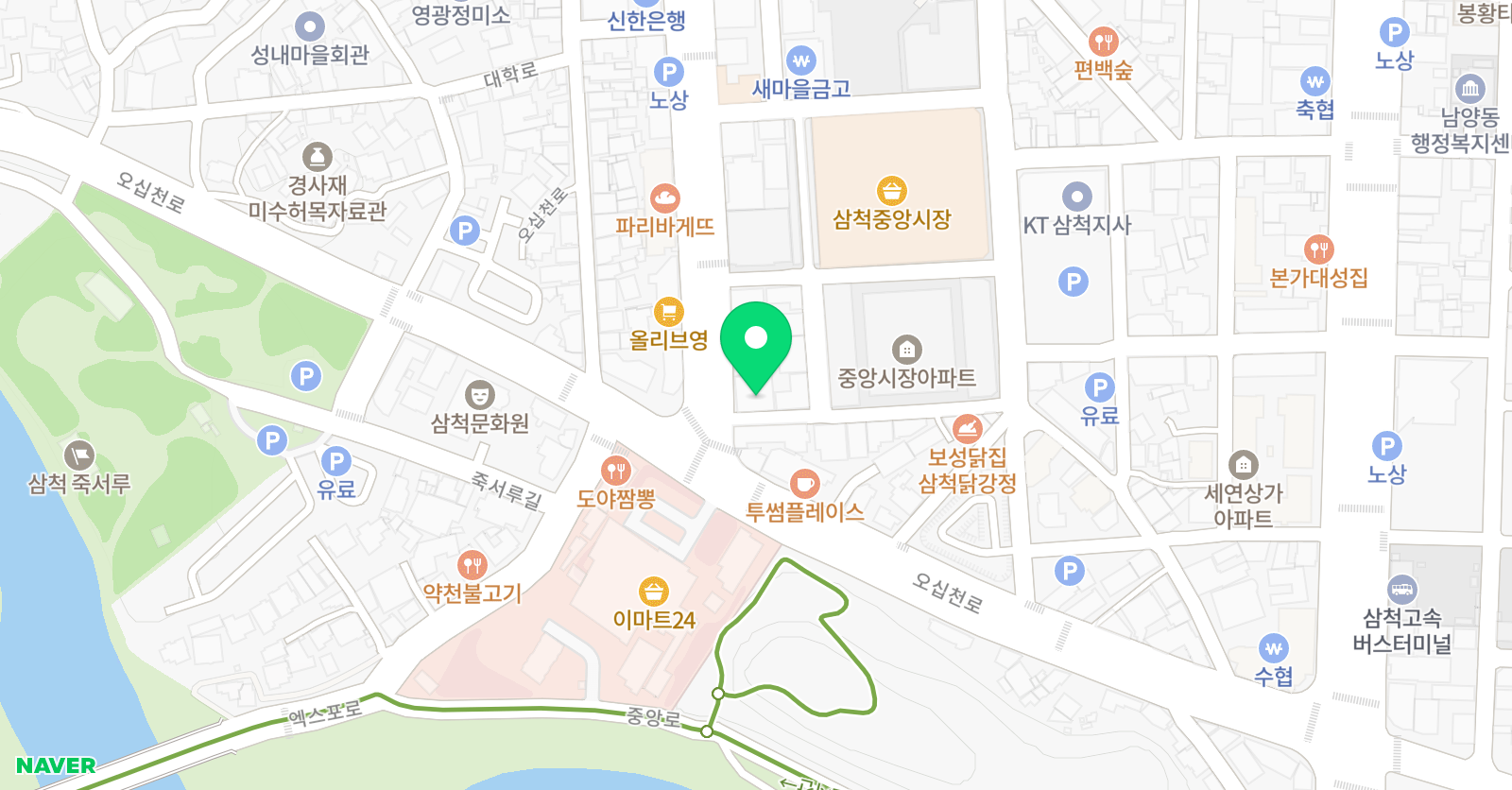 한울 관악기전문음악학원 위치