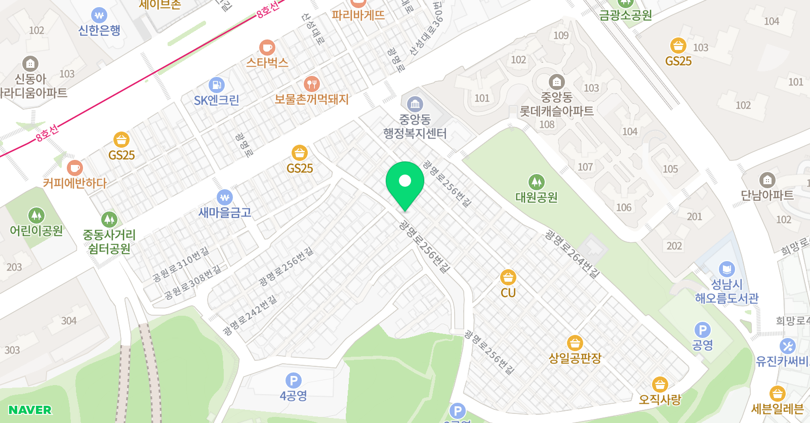 선민 학원 위치