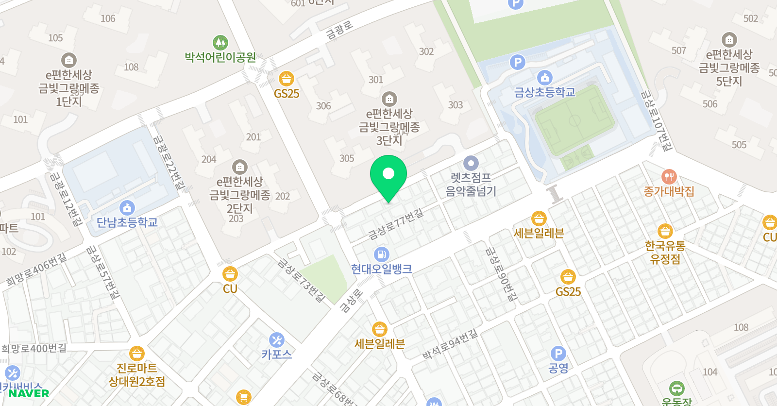 이모랑 미술아뜰리에 위치