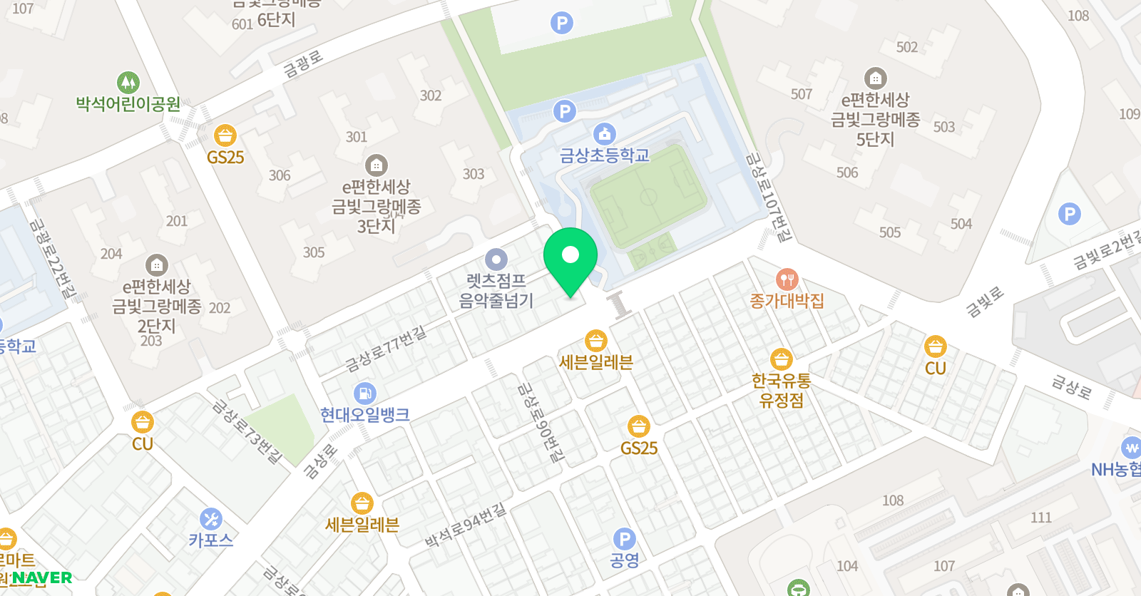 EZ 유도관 성남점 위치