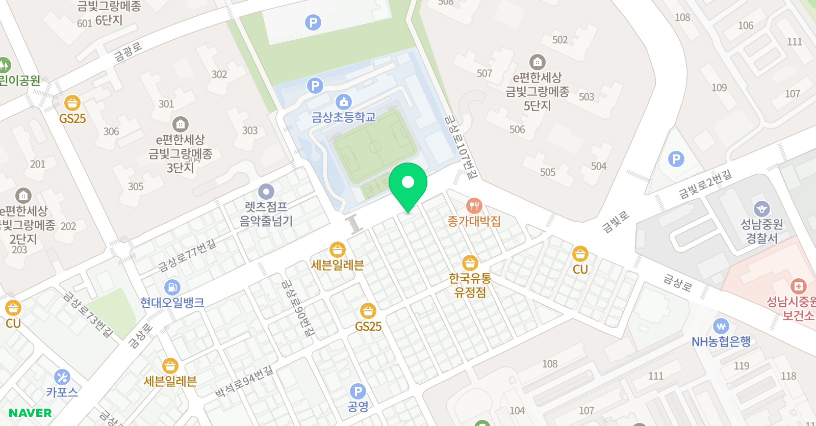 숙명뮤직슐레 음악교습소 위치