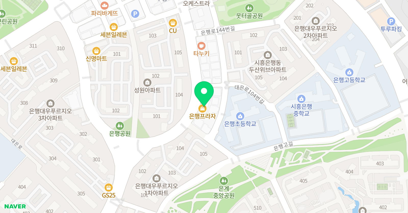 런앤고 스포츠아카데미 위치