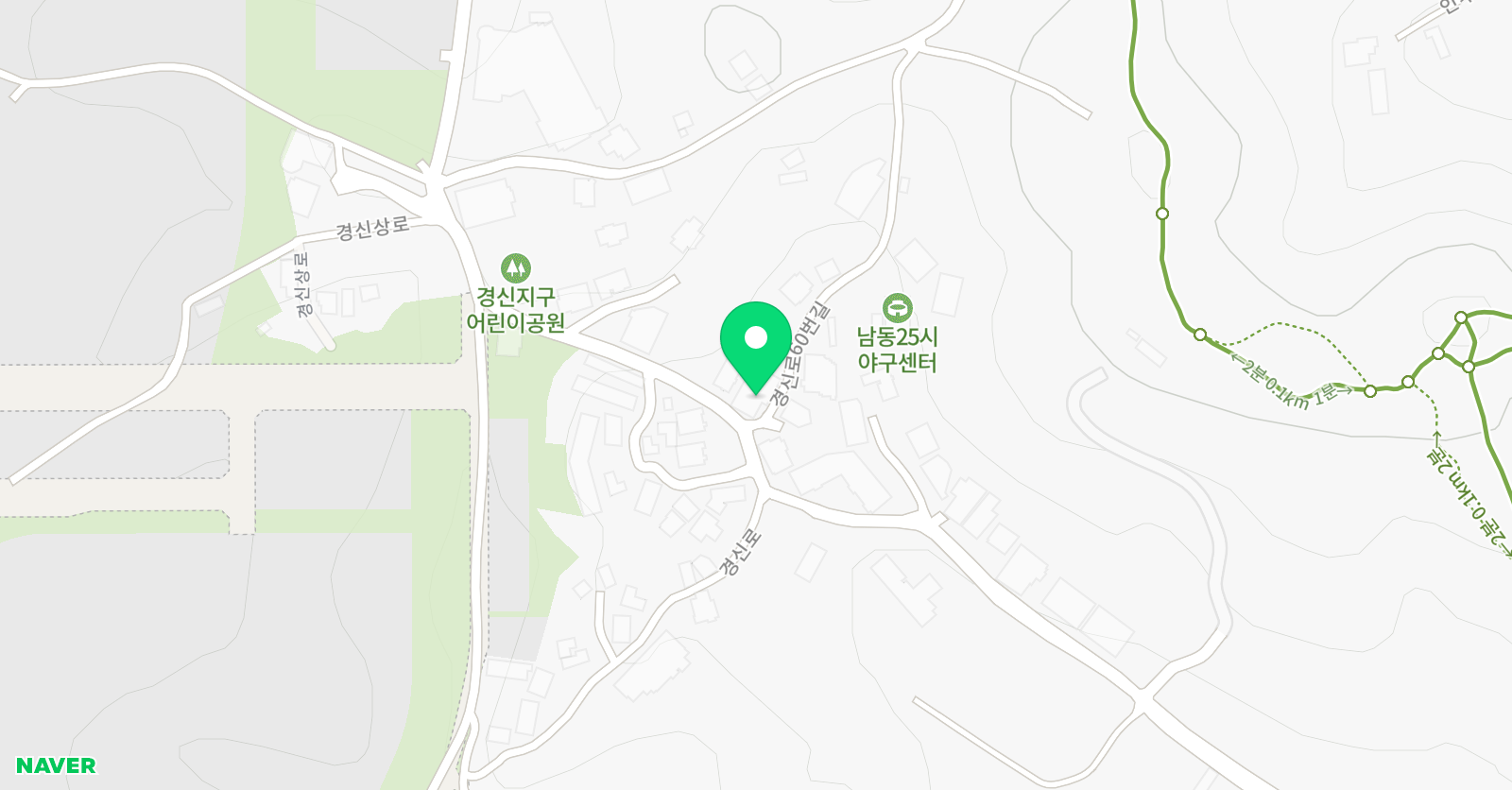KBC코리아 농구교실 남동점 위치