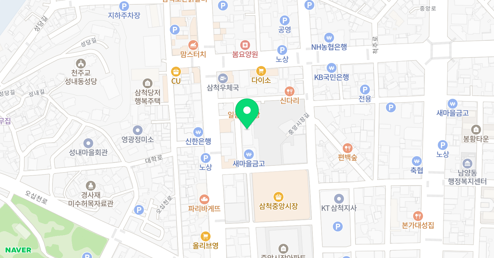 탑클래스 짐 위치