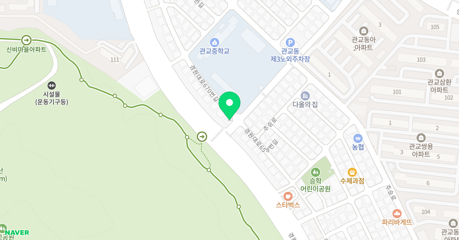 에듀픽 학원 위치