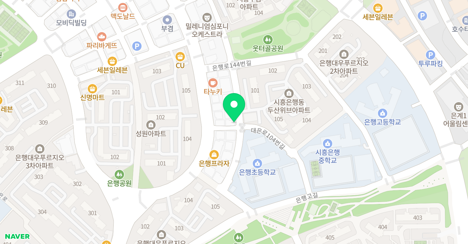 일등급 학원 위치