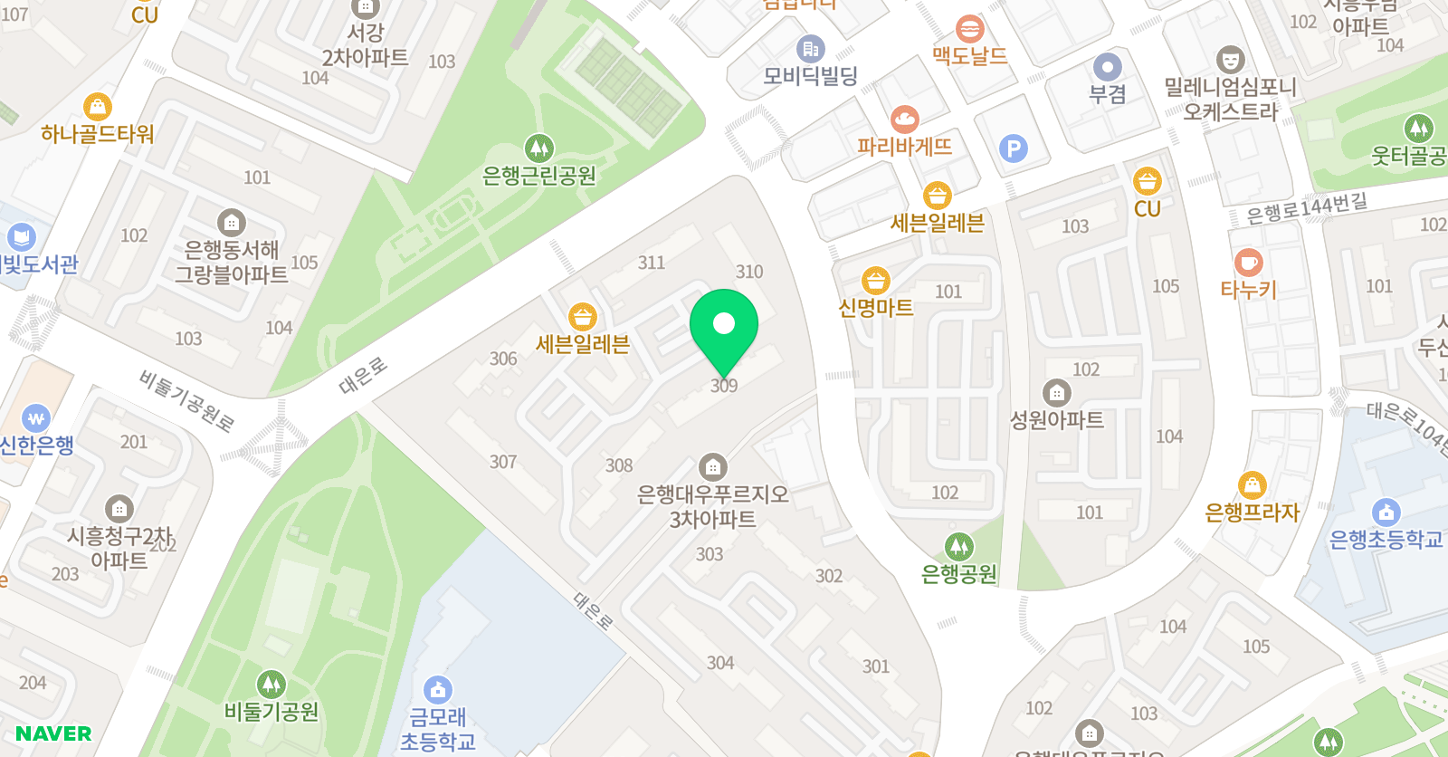 재능스스로교실 시흥은행대우3차점 위치