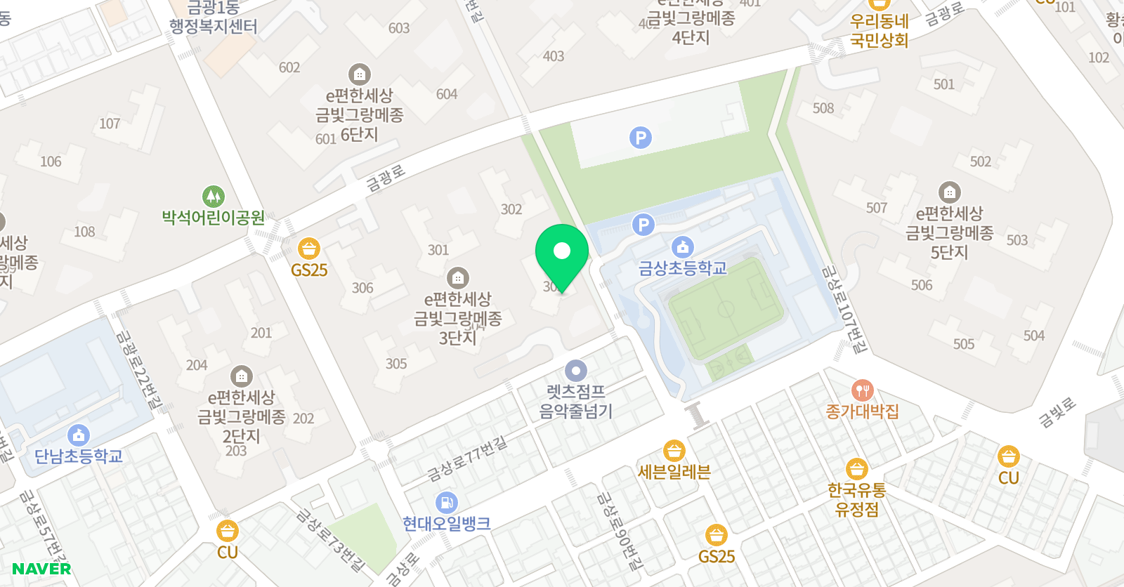 플레이팩토 수연셈 그랑메종3단지교육원 위치