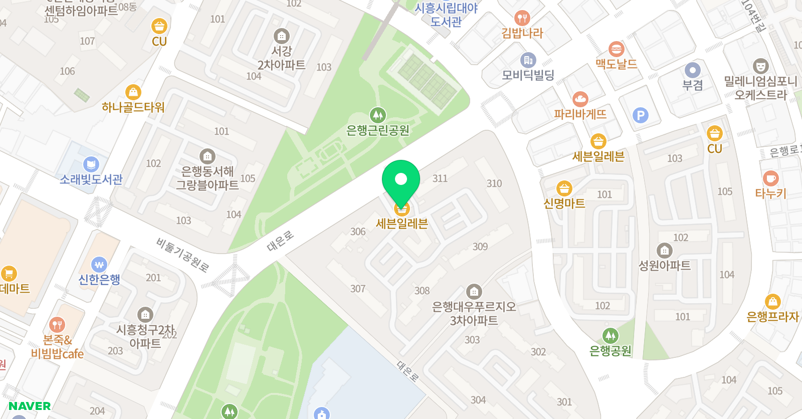 글로리 음악학원 위치