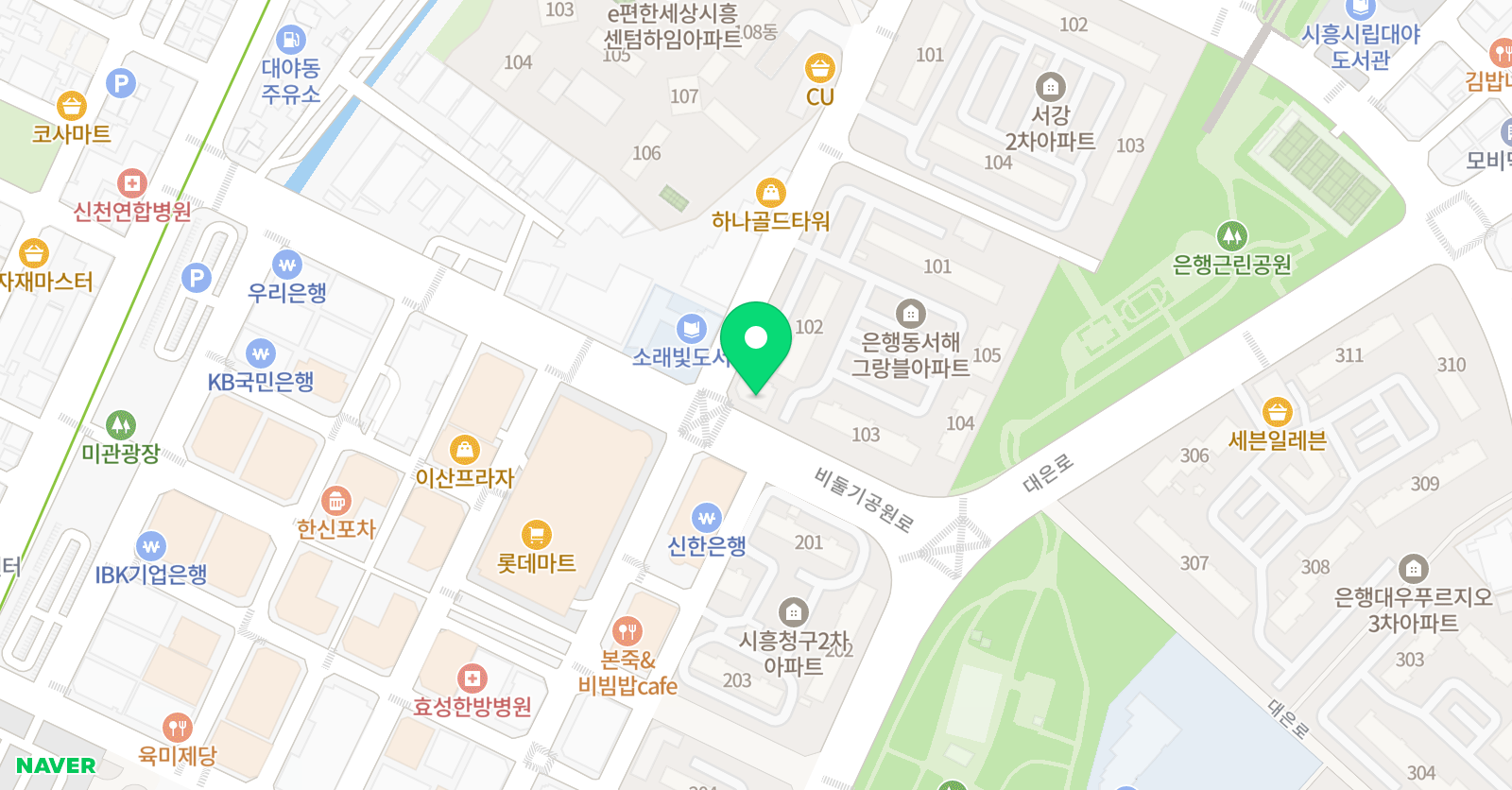유럽뮤직앤 음악교습소 위치