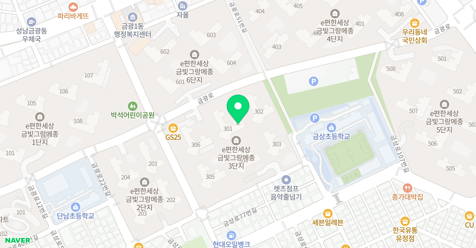 이솔 수학 위치
