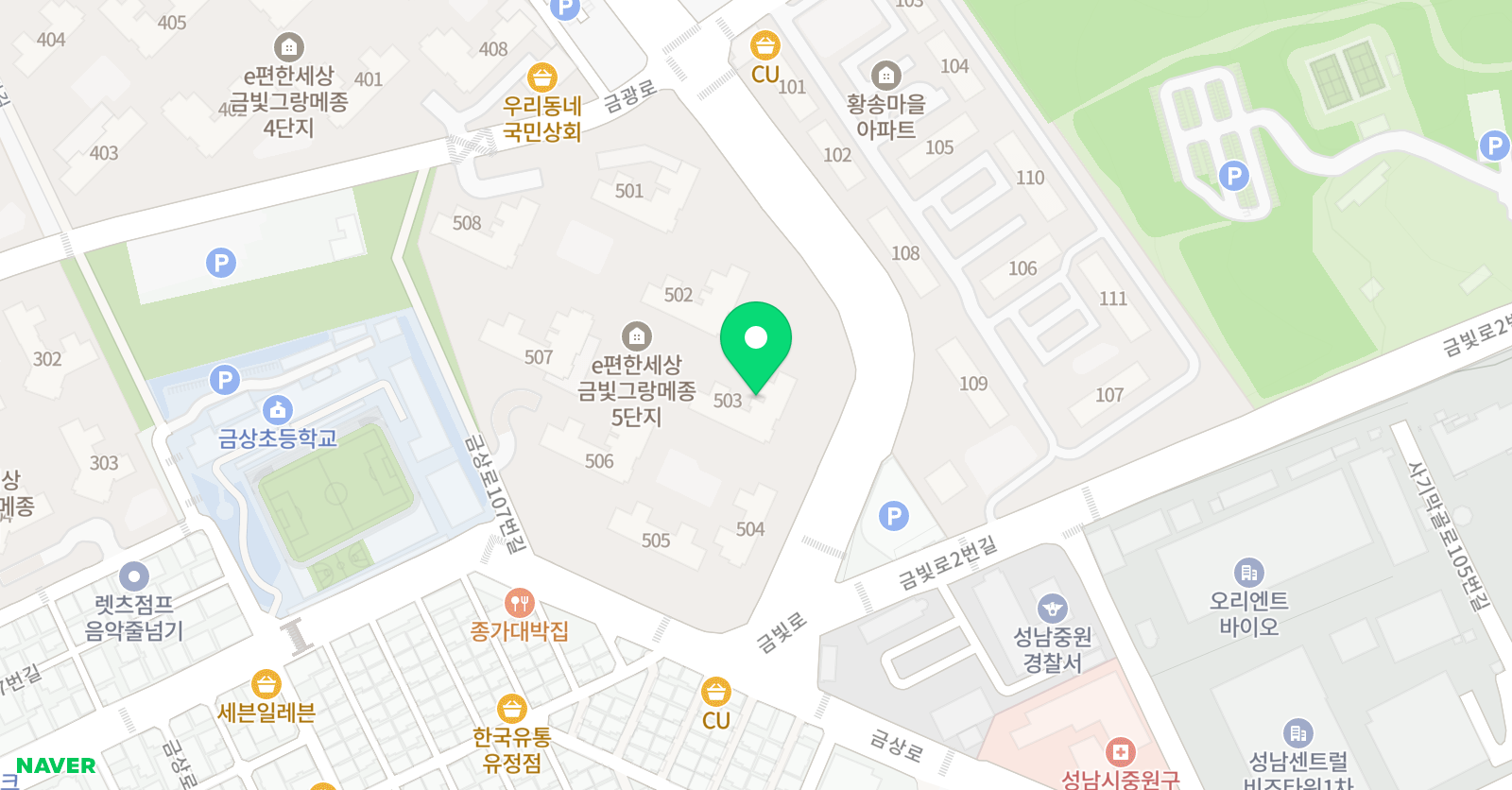 아뜨랑 미술 위치