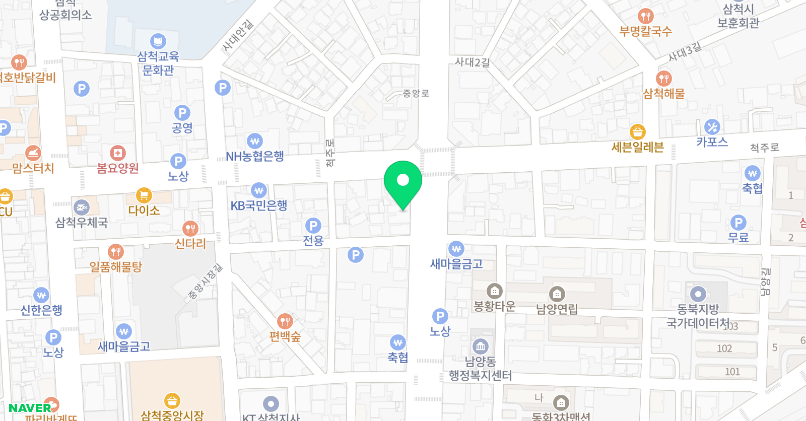 디앤비 음악학원 위치