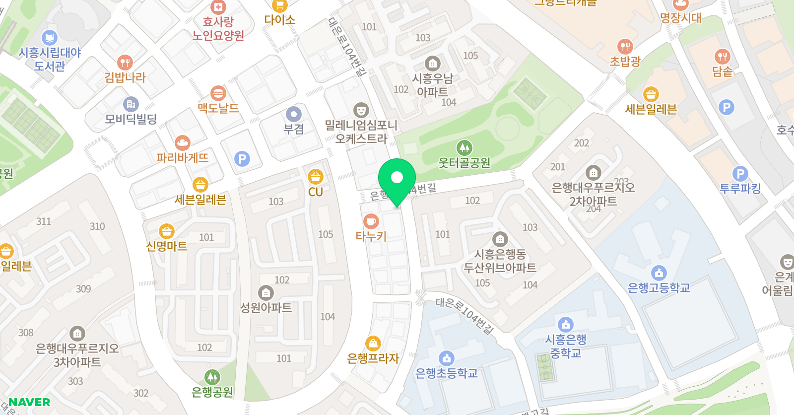 스마트학원 위치