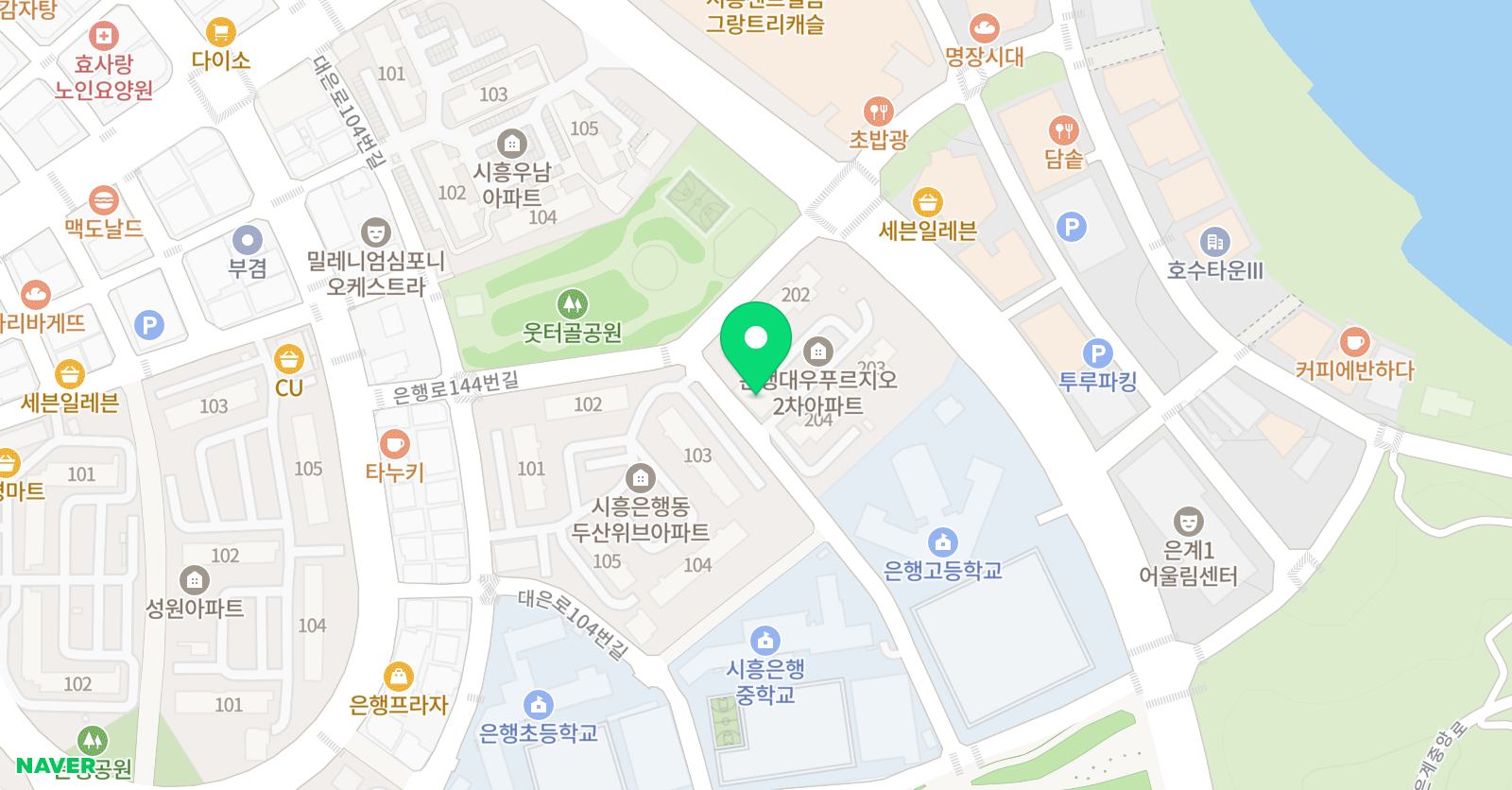 영쌤수학 위치