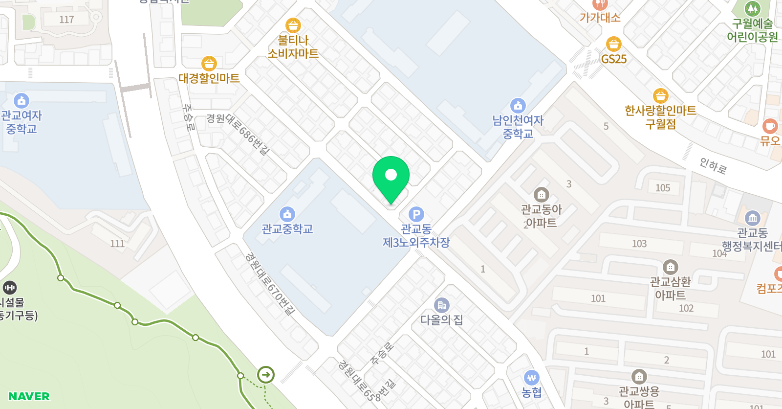 일등급 수학교습소 위치