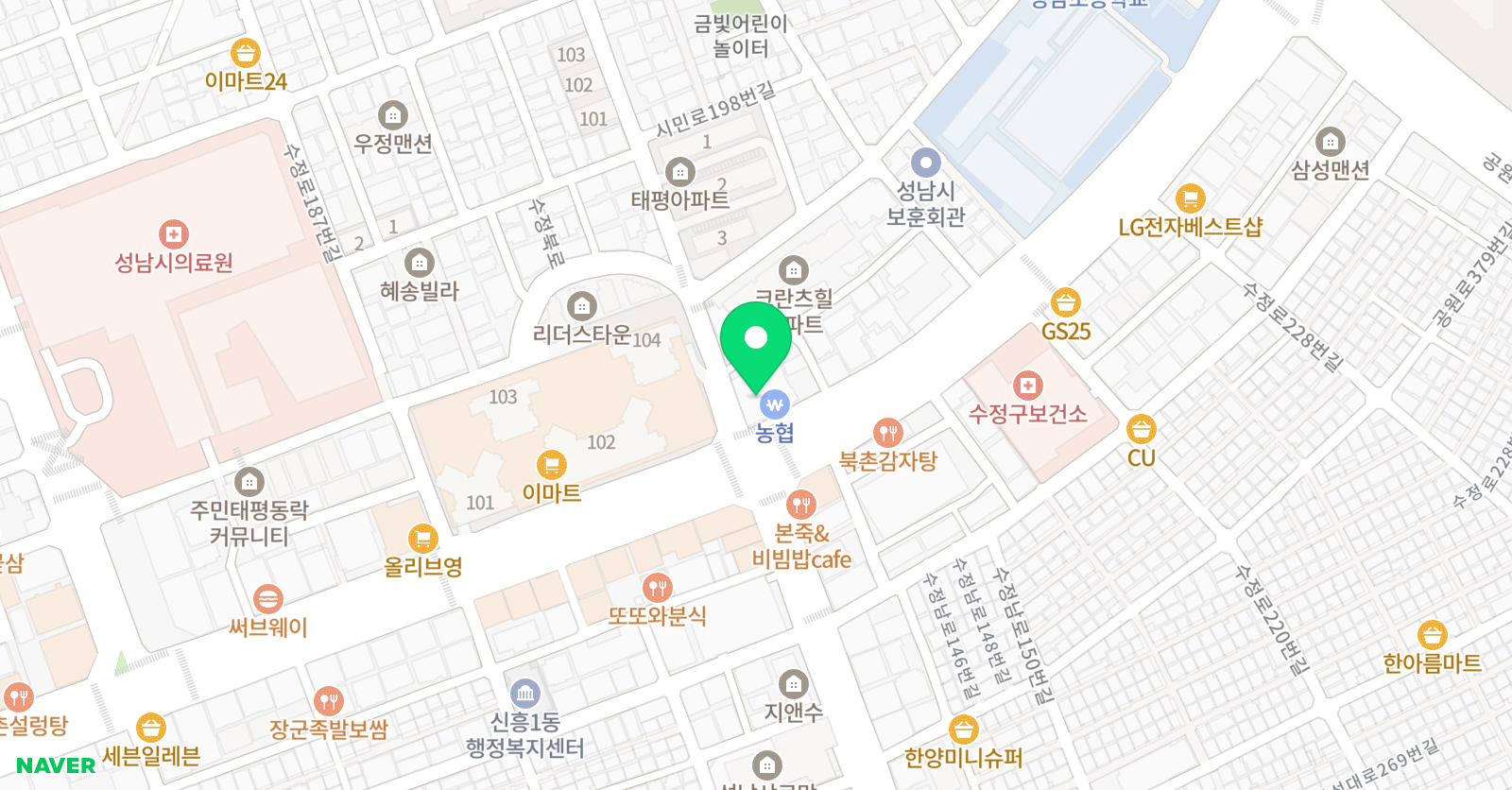 프라임 어학원 위치