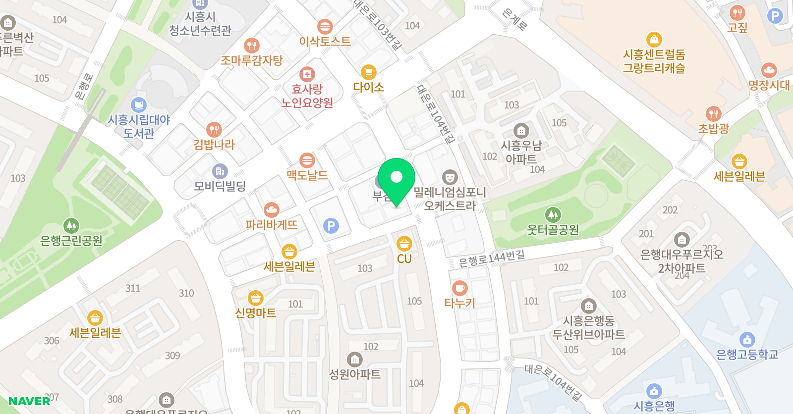 이엠에듀 학원 위치