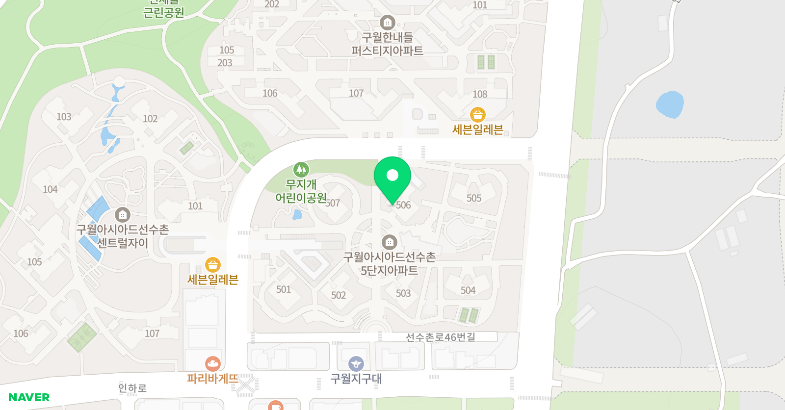기탄 사고력교실 구월아시아드5단지점 위치